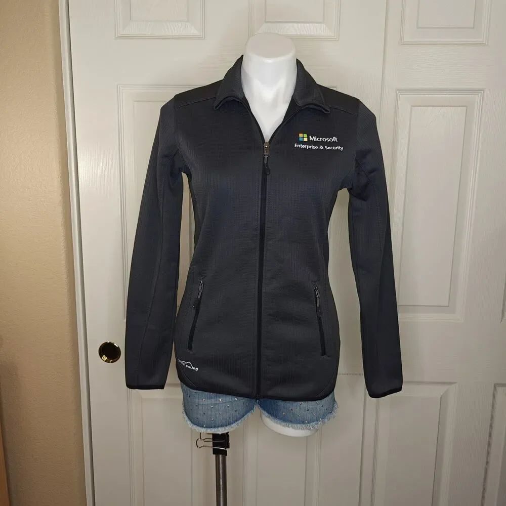 Eddie Bauer Dash full-zip fleece lined jacket style #EB243 sz S